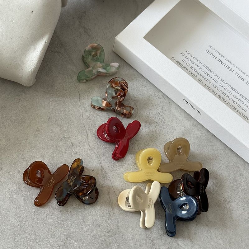 Stile coreano acetato carino multicolore piccola forcina a croce mini fermaglio per capelli laterale frangia principessa fermaglio per capelli accessori per copricapo_voghion.com