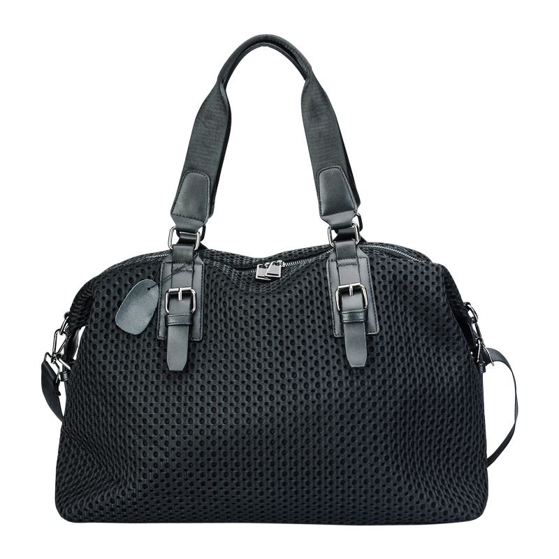 Fashionable New Travel Bag, Simple Casual Large Bag Nylon Mesh Shoulder Bag With Detachable Shoulder Strap Crossbody Bag_voghion.com