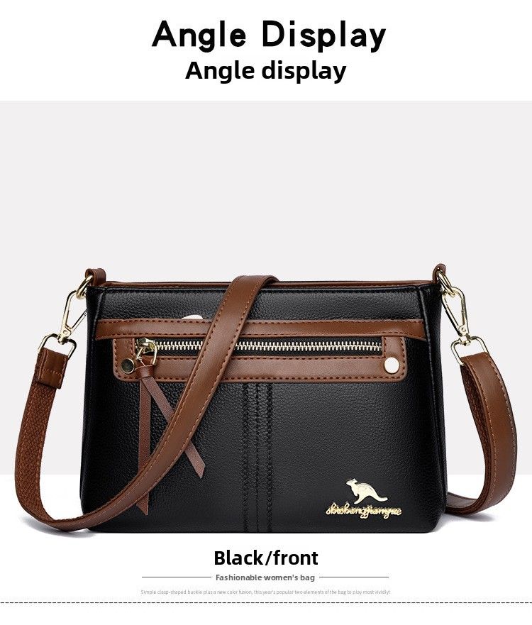 Borsa a tracolla elegante da mamma, nuova moda 2025, per donne di mezza età_voghion.com