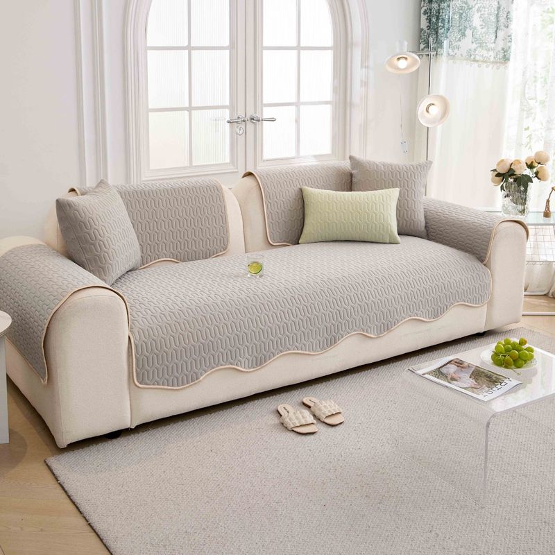 Latex Ice Silk Sofa Cushion Summer Cool Mat Cushion Simple Modern Cool Cushion Sofa Cover Summer Cover Cloth Towel_voghion.com