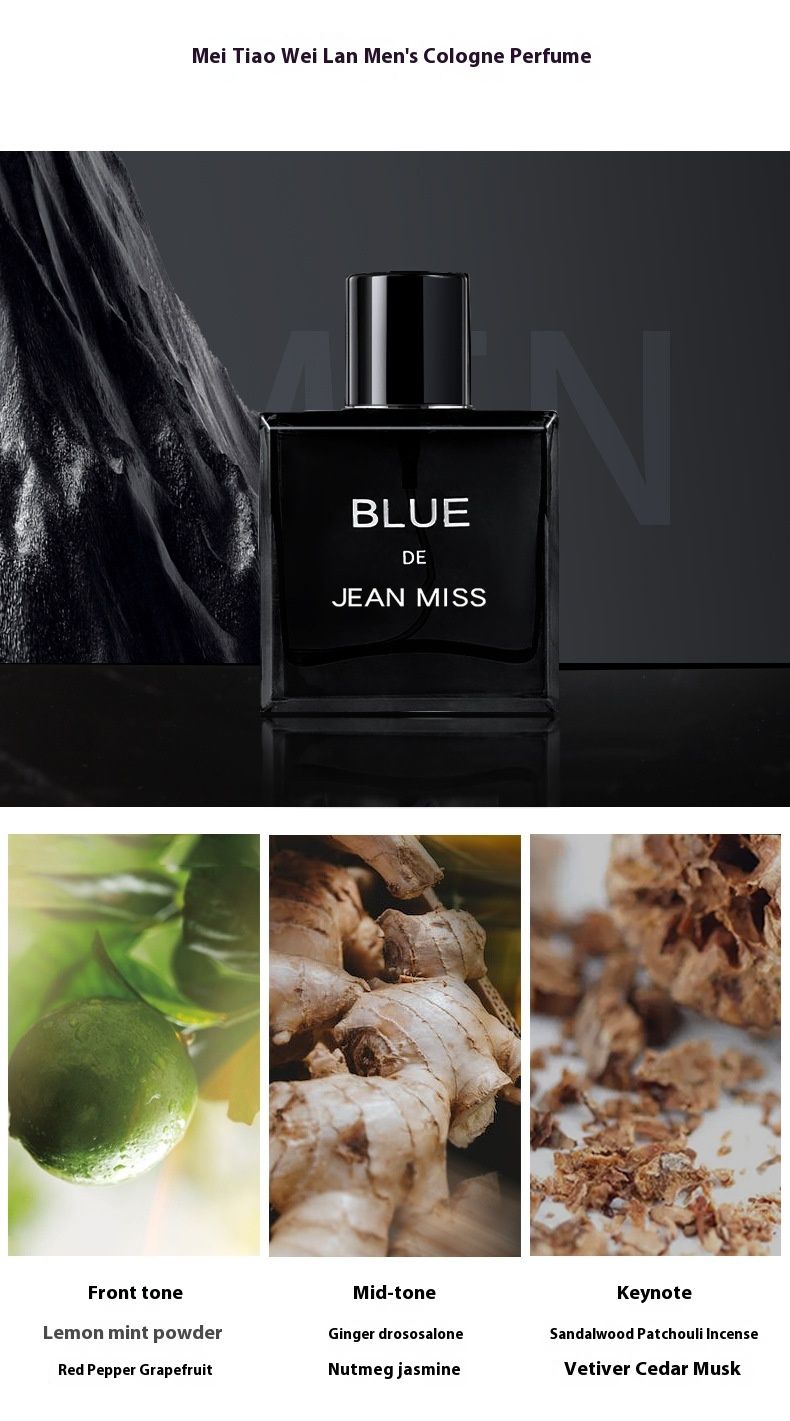 New Perfume City Yi Xiang Blue Men's Perfume Set Durable Eau De Toilette Land Mine Field Cross Border Vietnam Perfume_voghion.com