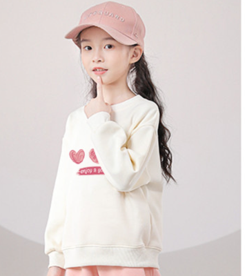 Kinderkleidung Süßes Set für Kinder Herbstmädchen CUHK Hoodie Mädchen süße Studentenkleidung_voghion.com