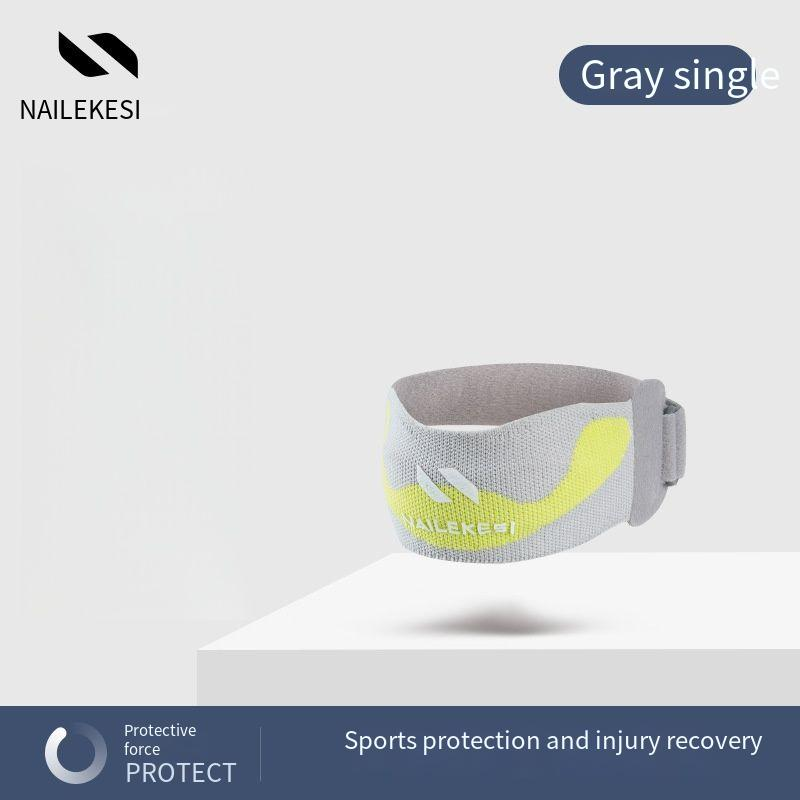 Professionele unisex kniebrace voor hardlopen, wandelen, badminton en sport - ademende compressiekous met siliconen vulling_voghion.com