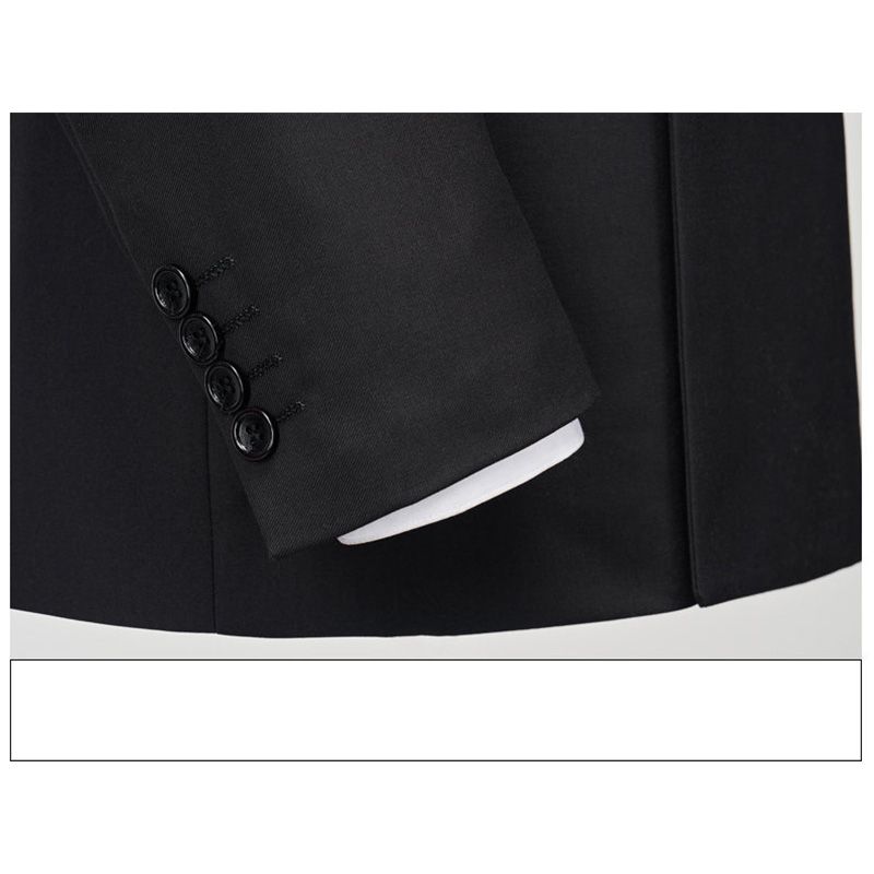 Hot Selling Men's New Double Breasted Suit Set In Spring And Autumn, Fashionable And Casual Solid Color Suit Two-piece Set_voghion.com