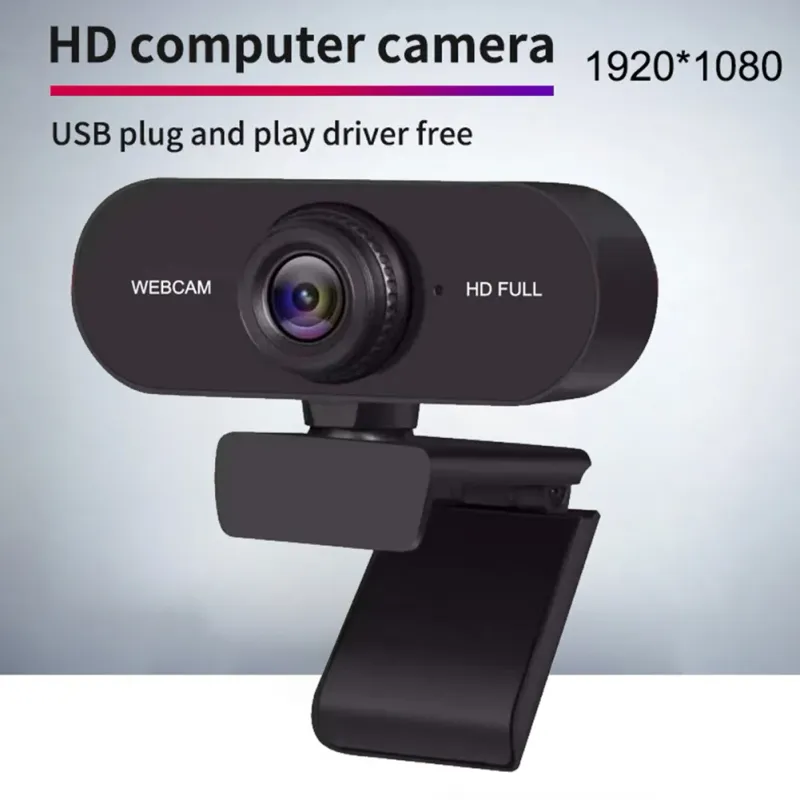 4K Microphone For Computer 2K Mini Webcam PC Laptops Live Streaming FHD 1080P Webcam For Work Meetings With Microphone_voghion.com