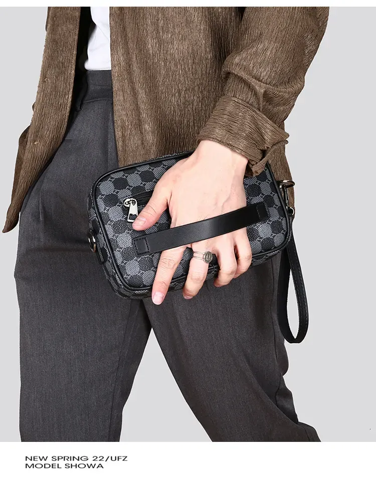 2025 New Outdoor Beach Single-shoulder Crossbody Trendy Texture Casual And Fashionable Printed Men's Backpack Small_voghion.com