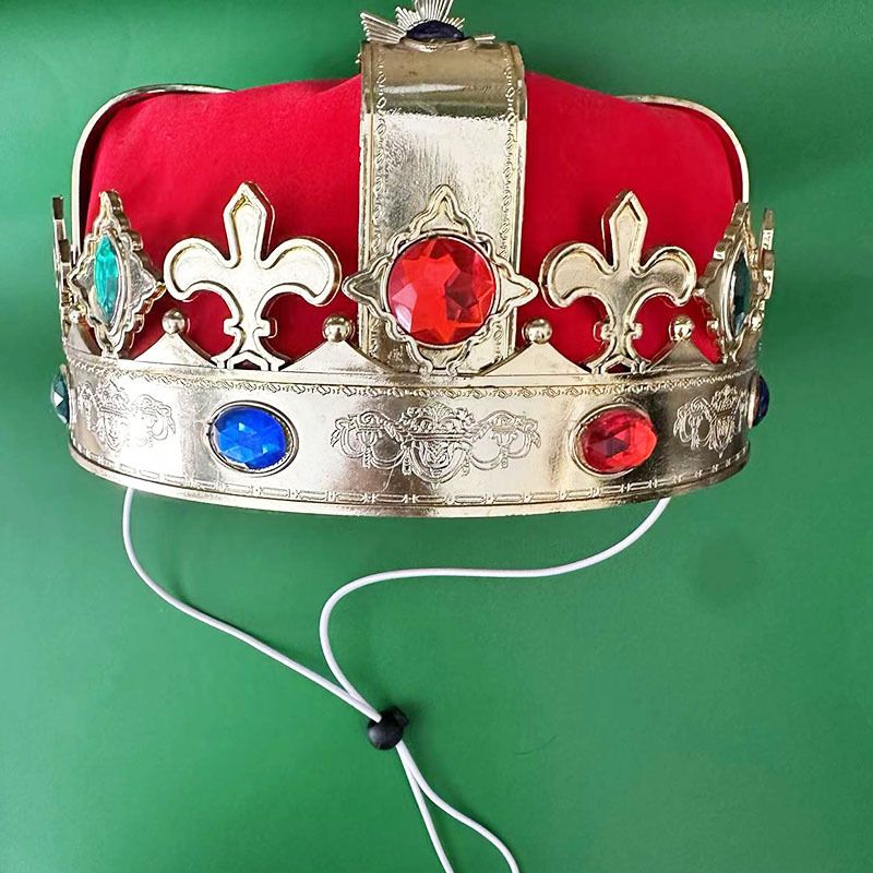 Mantello per animali domestici, corona, cappello da re per cani, mantello, costume da principe di Natale, set per feste di gioco di ruolo di Halloween_voghion.com
