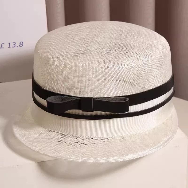 Tausend Gold Bogen Reit Sommer Leinen Atmungsaktive High-end Baskenmütze Sozialen Hut 2025 Neue_voghion.com
