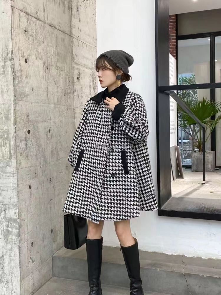 Women's Clothing Women's Clothing 2023 New Mid-Length Wool Coat Thickened Woolen Jacket Women's Winter Wear High-End Small Stature_voghion.com