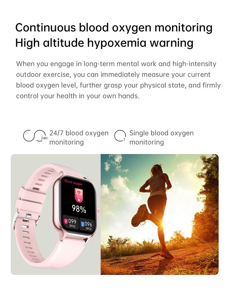 Smartwatches GtS4 Smartwatch Armband 2.01 Groot Scherm Sport Bluetooth Horloge Ring Hartslagmeter_voghion.com