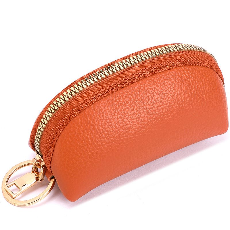 2022 neue PU Leder Unisex Geldbörse Mode Reißverschluss Handtasche Kompakte Schlüsseltasche im koreanischen Stil_voghion.com