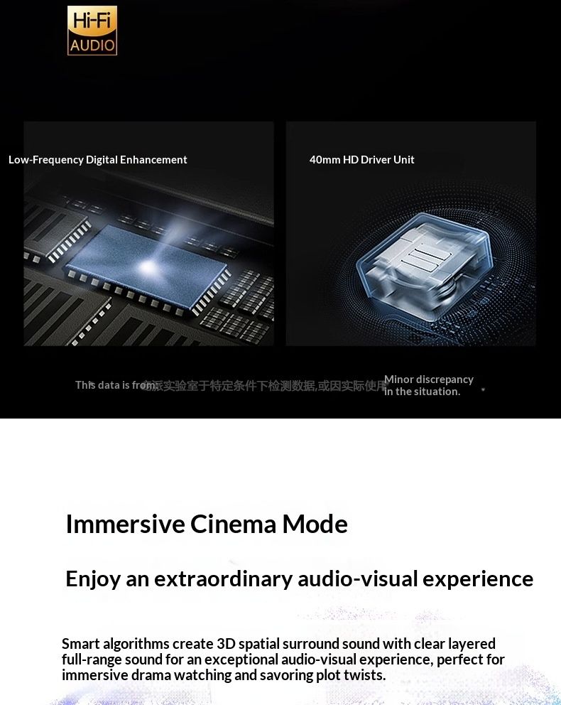 Neue Bosee/P55 ULTRA Kopfhörer mit 3D-Stereo-Ohrpolstern, kabelloser Geräuschunterdrückung und Bluetooth für den Außenbereich, Geschenkidee_voghion.com