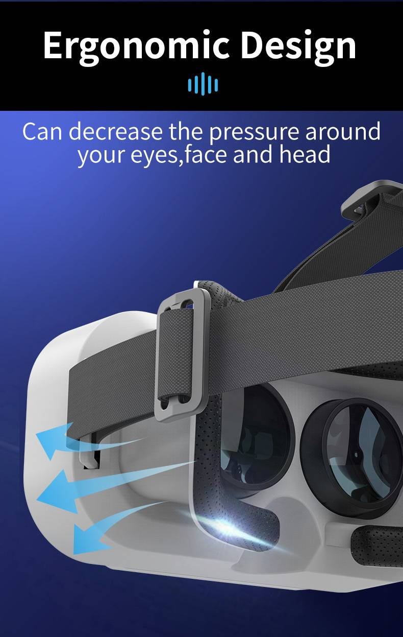 ochelari vr film 3d consolă de jocuri integrată ochelari imersivi de realitate virtuală vrshinecon_voghion.com