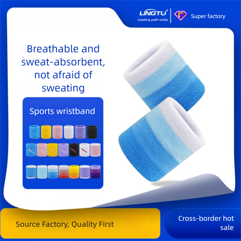 Fascia protettiva per le mani traspirante antisudore per uomo e donna, per sport da badminton transfrontalieri, colore: dopamina sottile_voghion.com