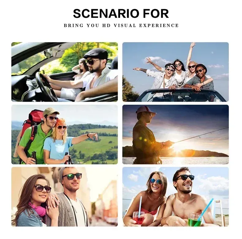 Moda 2024 Cat Eye Donna Outdoor Shopping Occhiali da guida senza montatura Retro Breve Ovale Occhiali da sole Okulos_voghion.com