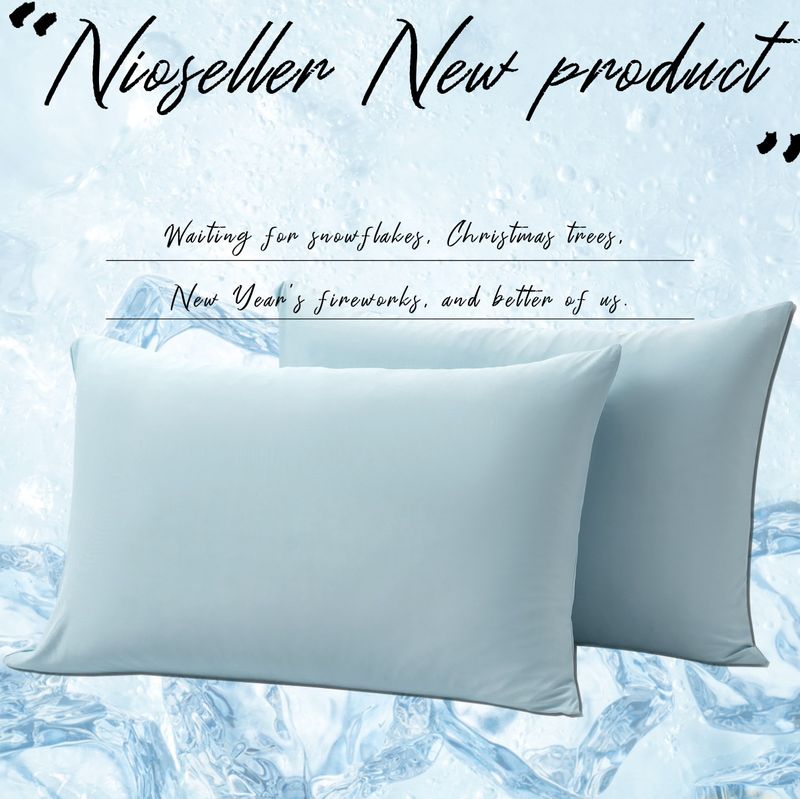 Summer New High Weight Solid Color Cool Silky Mattress Cover Pillowcase Set_voghion.com