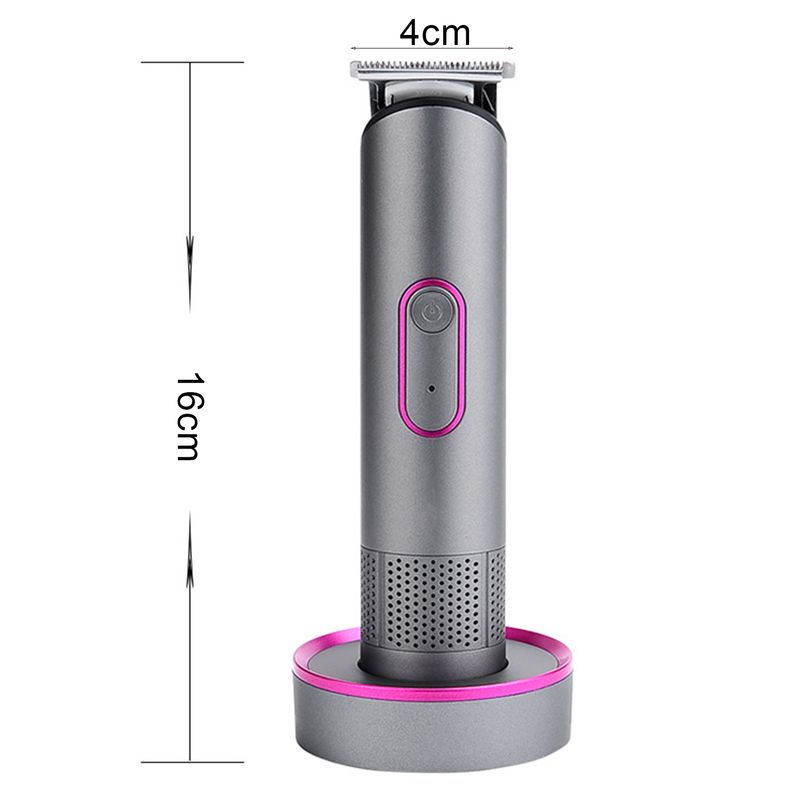 Ruixingst, cortadora de pelo recargable de gran potencia, cuchilla de acero inoxidable, carga USB, cortadora de pelo eléctrica inalámbrica, Kit de aseo_voghion.com