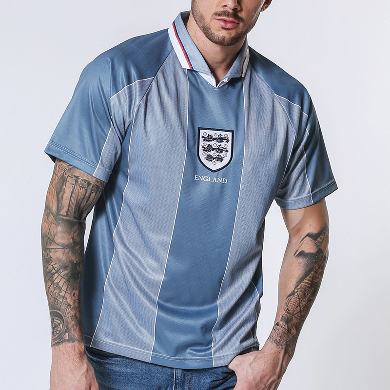 2022 Hierscht/Wanter 3D-Drock nei europäesch Gréisst Revers locker a komfortabel Kuerzärm Poloshirt_voghion.com