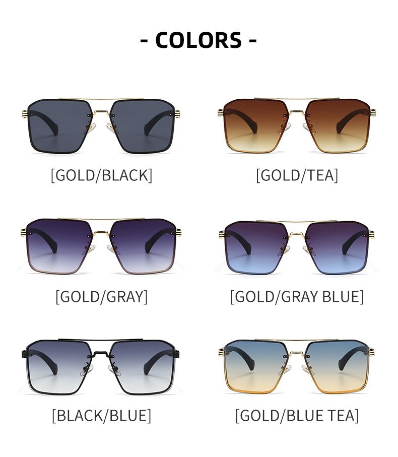 Nya båglösa modetrender för män och kvinnor, solglasögon för bilresor, semester och resor 23289_voghion.com