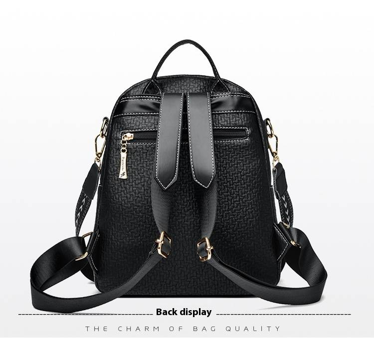 Zaino da donna Kangaroo 2024 Nuovo zaino versatile casual alla moda in morbida pelle, borsa da viaggio di grande capacità_voghion.com