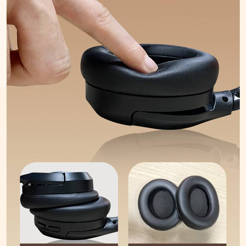 Neues ANC-Headset mit aktiver Geräuschunterdrückung, Bluetooth-Kopfhörer, lange Lebensdauer, einfach zusammenklappbares kabelloses Bluetooth-Headset_voghion.com