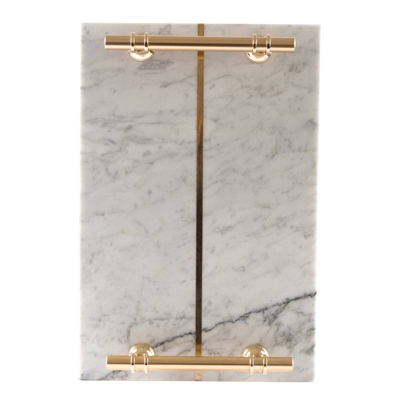 Tavă scandinavă din marmură, farfurie decorativă minimalistă pentru bijuterii, articole esențiale pentru baie, farfurie rotundă din piatră cu vene naturale_voghion.com