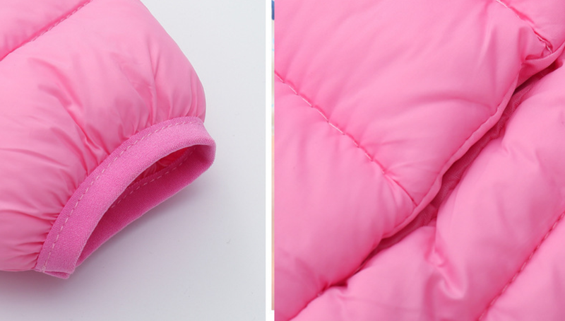 Chaqueta ligera de plumón para niños - Abrigo de invierno con capucha Thinsulate para niños y niñas, chaleco acolchado ultracálido_voghion.com