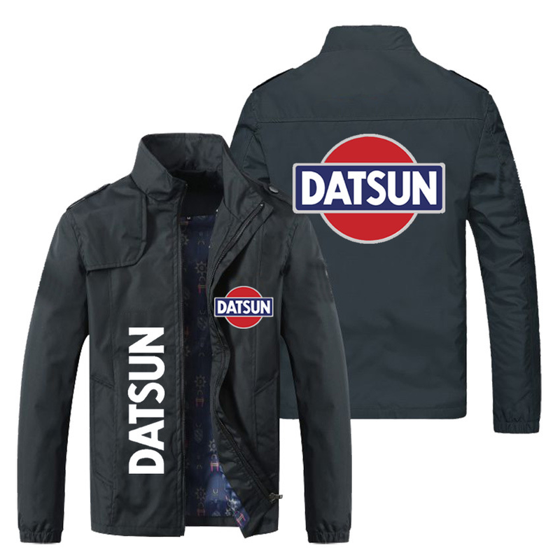 Veste coupe-vent à col montant et poches latérales pour homme, idéale pour la moto, collection automne 2021_voghion.com