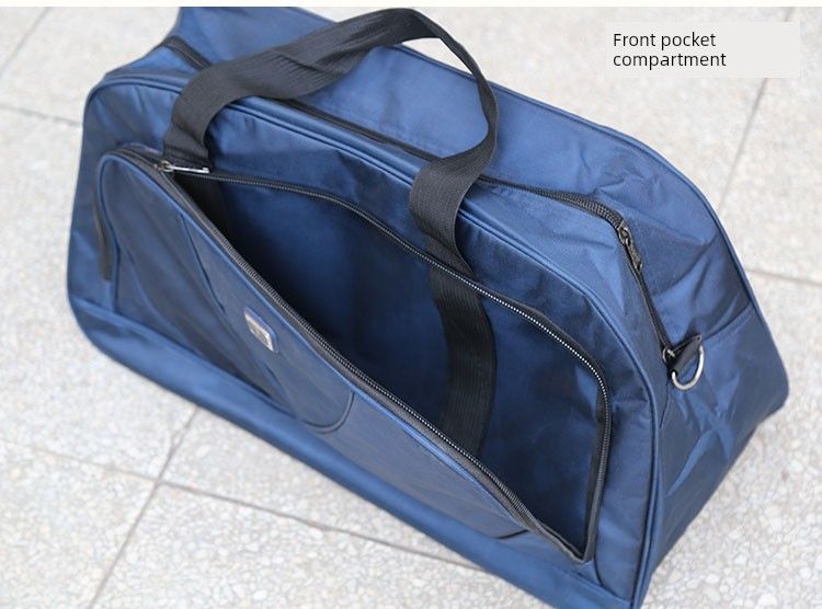 Grouss Kapazitéit Reessatel fir Männer a Fraen Outdoor-Täsch 60 L Schëller zesummeklappbar Späicherung verdickt Oxford Stoff_voghion.com