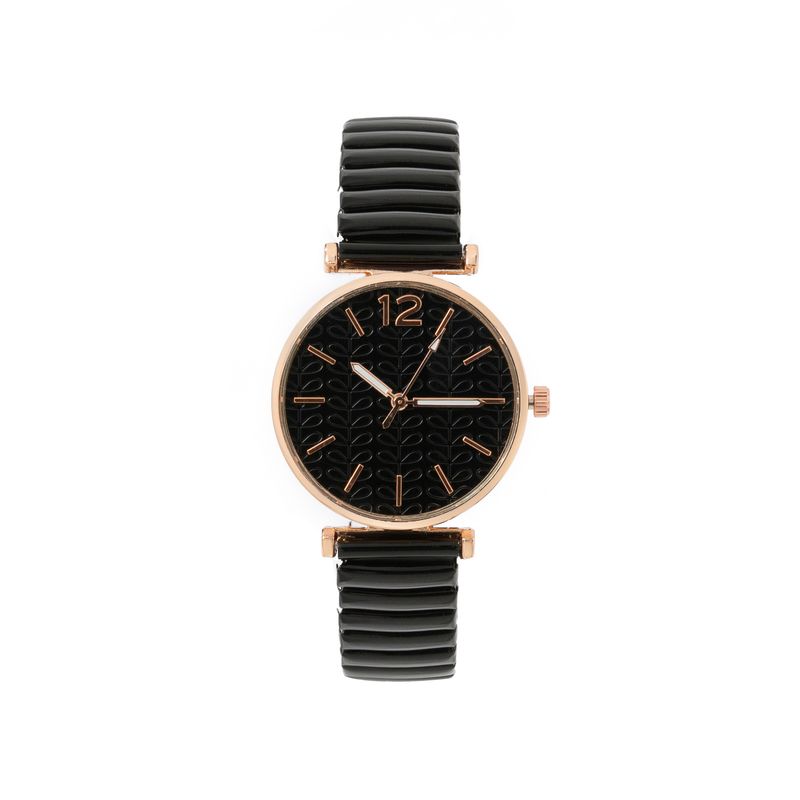 Montre à quartz pour femme avec bracelet élastique, boîtier doré, aiguille dorée, décontractée, tendance, cadeau quotidien pour la fête des mères, un anniversaire, la Saint-Valentin_voghion.com