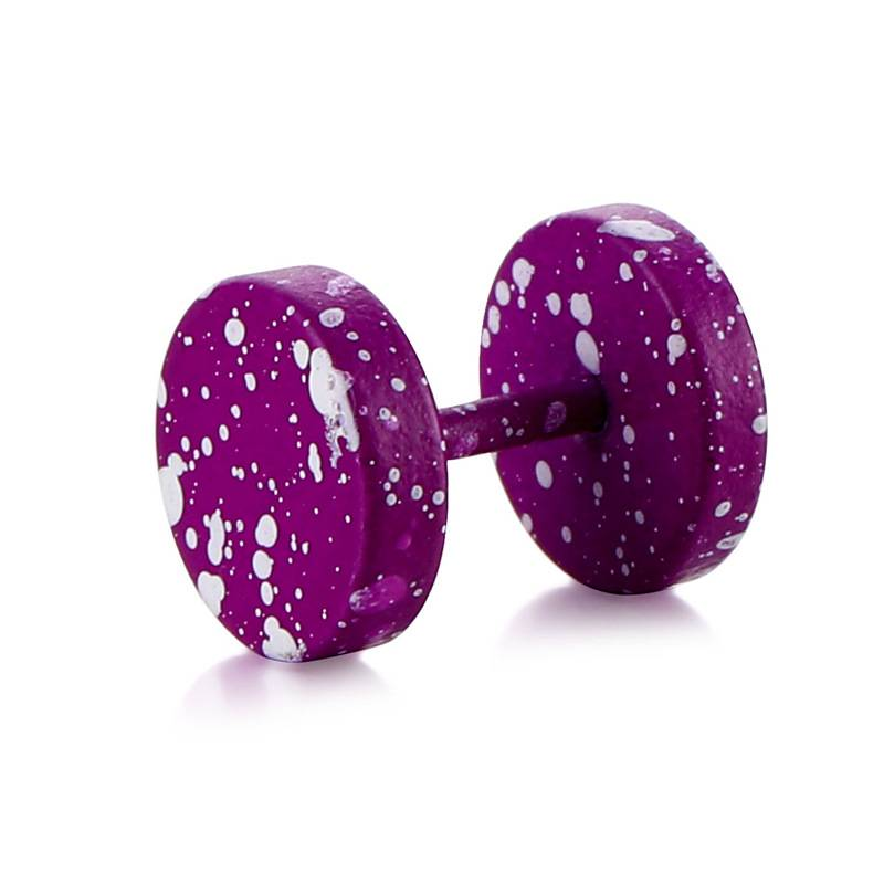 1 paio di orecchini a bottone con retro piatto in acciaio inossidabile per uomo donna, gioielli unisex per piercing al trago con vite posteriore in acciaio inossidabile 316L_voghion.com