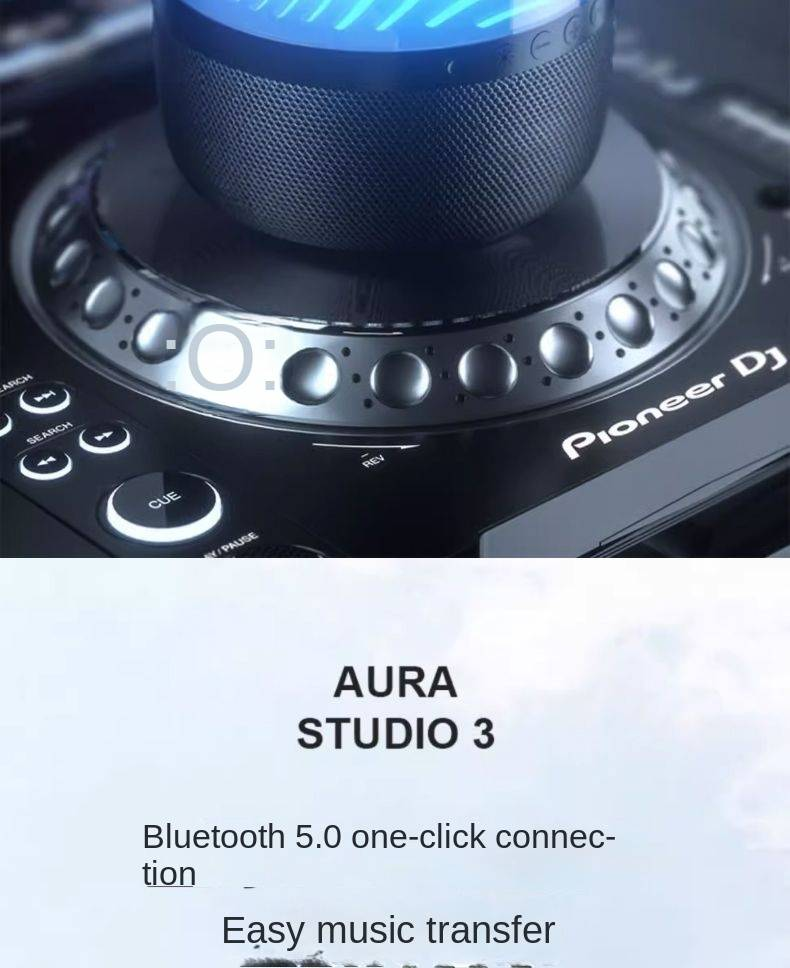 Alto-falante Bluetooth sem fio Harman Liuli de 3ª geração de última geração Subwoofer Crystal de 3ª geração Alto-falante de celebridade da Internet_voghion.com