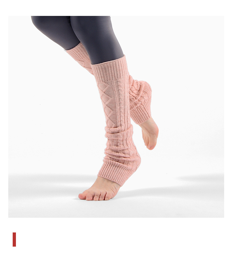 Yoga Strümpfe Kollektion Warme Overknee Strümpfe Damen Verlängerte Pile Socken Bein- und Kniestrümpfe Lang_voghion.com