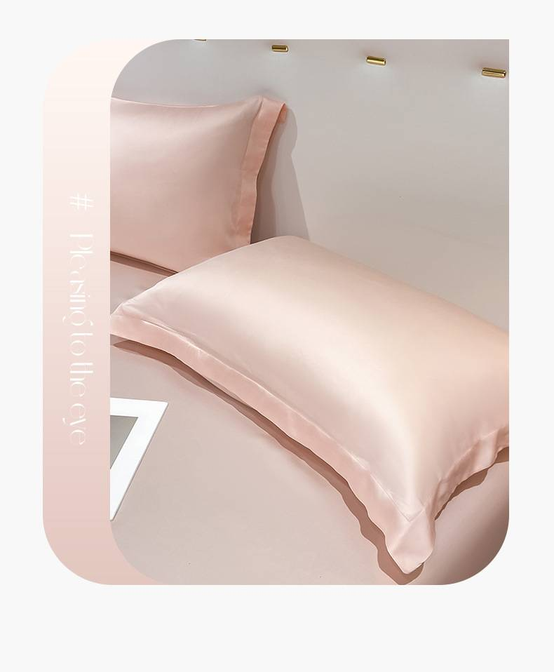Tencel-Kissenbezug-Set, 2 Stück – Hochwertige, seidenähnliche Kissenbezüge für Standard-/Queen-Size-Betten (atmungsaktiv, hypoallergen, weich und kühlend, für den Einsatz zu Hause und im Wohnheim)_voghion.com