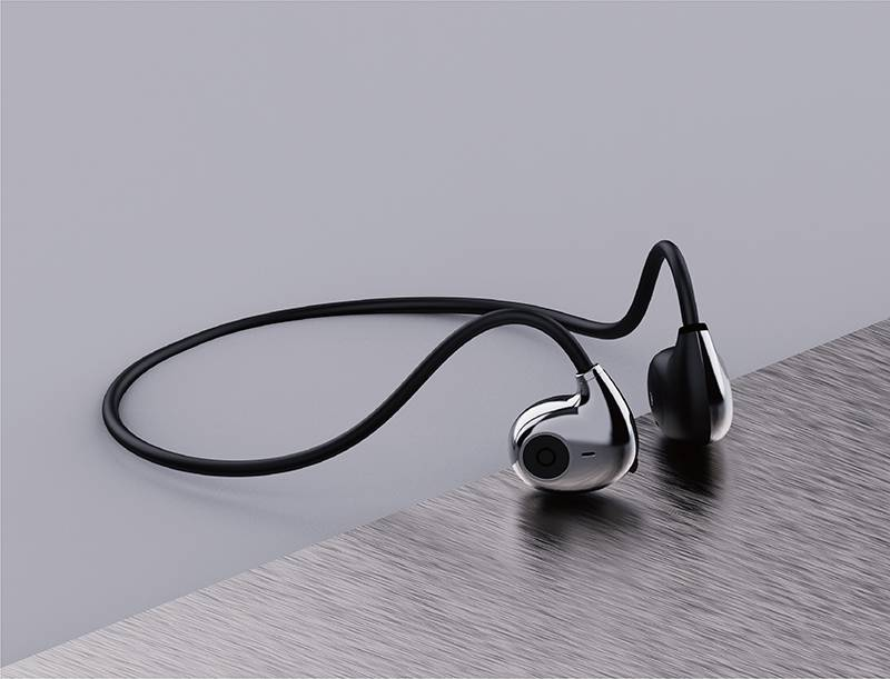 HI72 Non In Ear Open Dual Ear Bluetooth Earphones With Hanging Ears And Air Conduction, Ultra Lightweight For Sports And Running_voghion.com