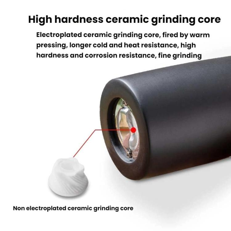 Round Head Manual Pepper Mill Ceramic Core Kitchen Tool_voghion.com