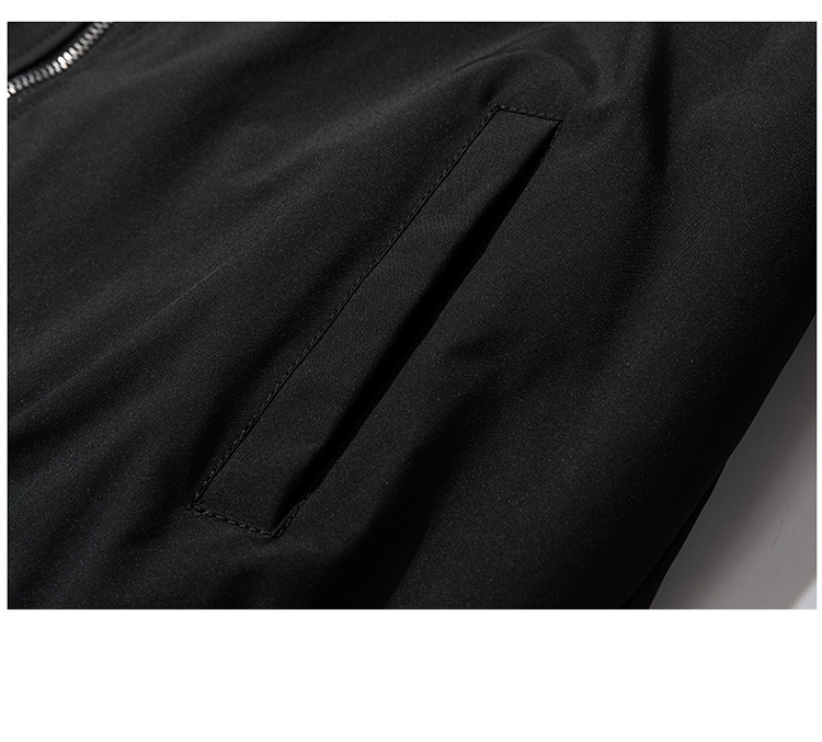 Giacca da baseball larga ricamata da uomo, giacca da baseball vintage ricamata - giacca a vento unisex elegante e ampia per abbigliamento casual_voghion.com