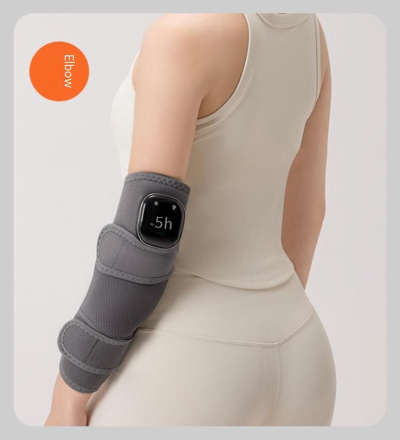 Wireless Heating Knee Massager With Vibration & Magnetic Therapy - Adjustable Temperature For Joint Pain Relief, Arthritis,_voghion.com