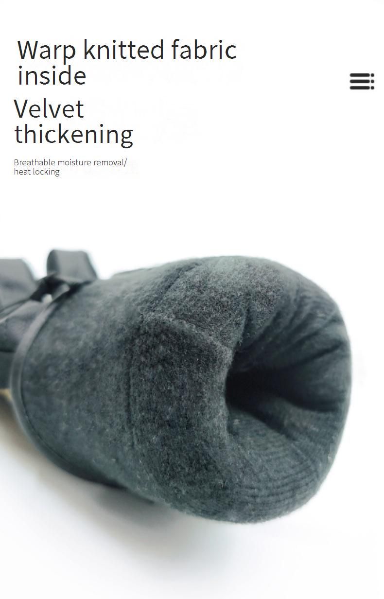 Unisex touchscreen skihandschoenen - waterdichte en winddichte thermische wanten voor snowboarden, fietsen en winterse buitenactiviteiten_voghion.com