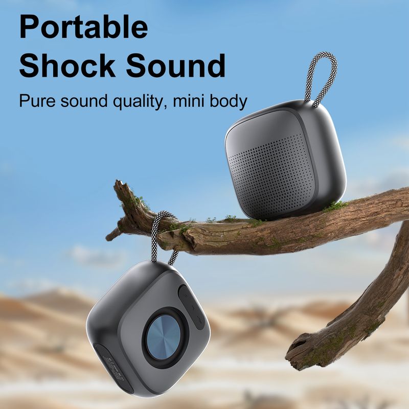 Enceinte Bluetooth avec certifications complètes dans 16 pays, manuel d'instructions, enceinte sans fil portable Macaron, basses haute fidélité et paroles._voghion.com