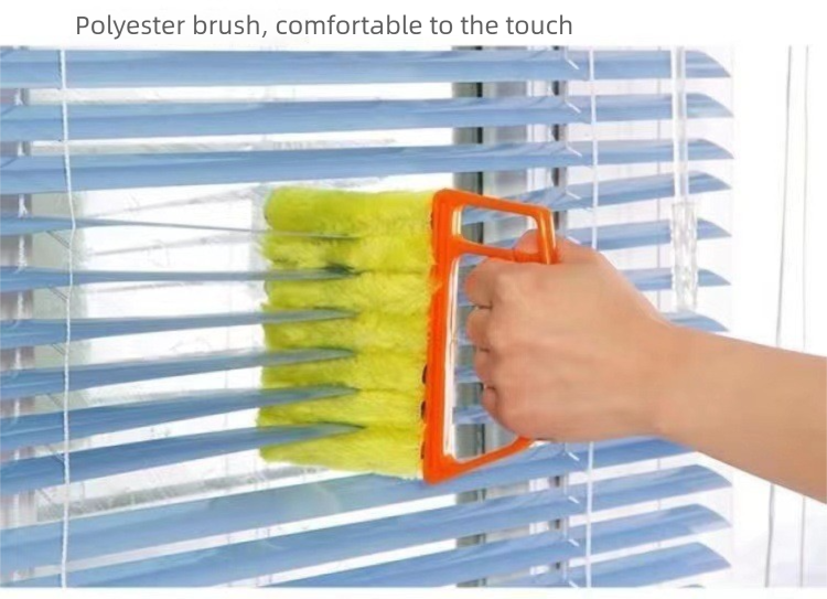 Plush Blinds Dust Removal Vent Gap Brush Cleaning Air Conditioner Grille Soft Bristle Window Cleaner_voghion.com
