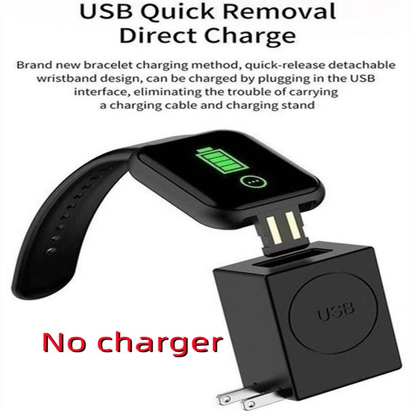 Smart Watch Nachrichtenerinnerung Musiksteuerung Kalorienentfernung Fitness Tracker Männer Smartwatch Frauen Kinder Uhren Uhr Alarm_voghion.com