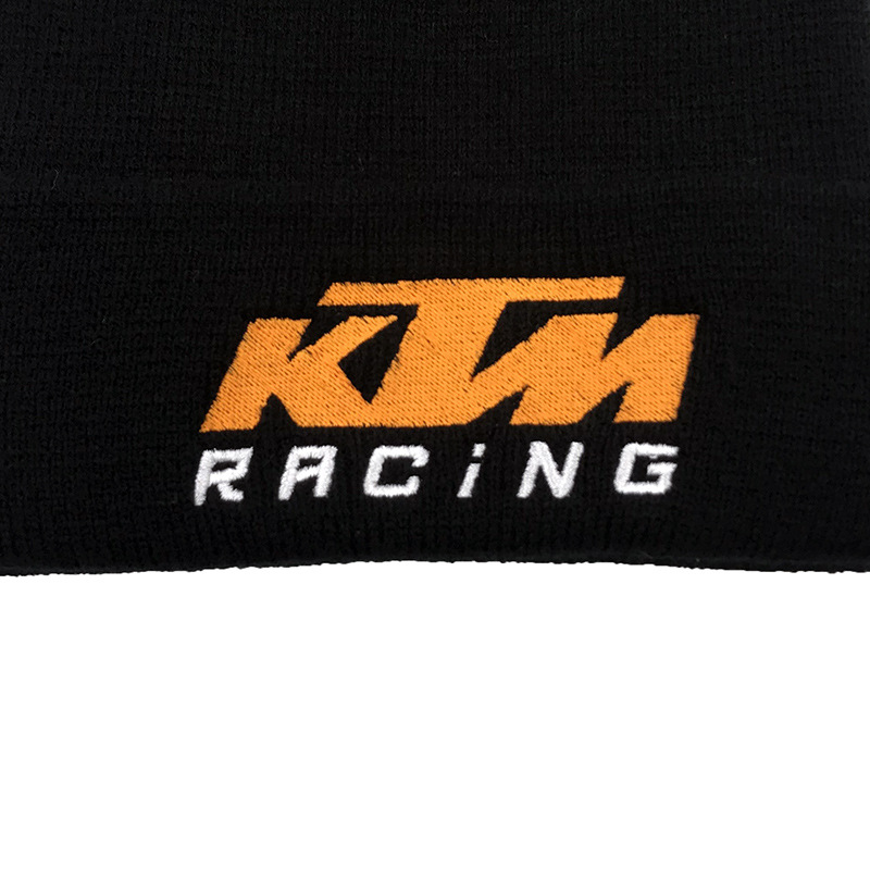 motocross racing knit hat outdoor riding rolled edge autumn and winter wool warm beanie hat_voghion.com