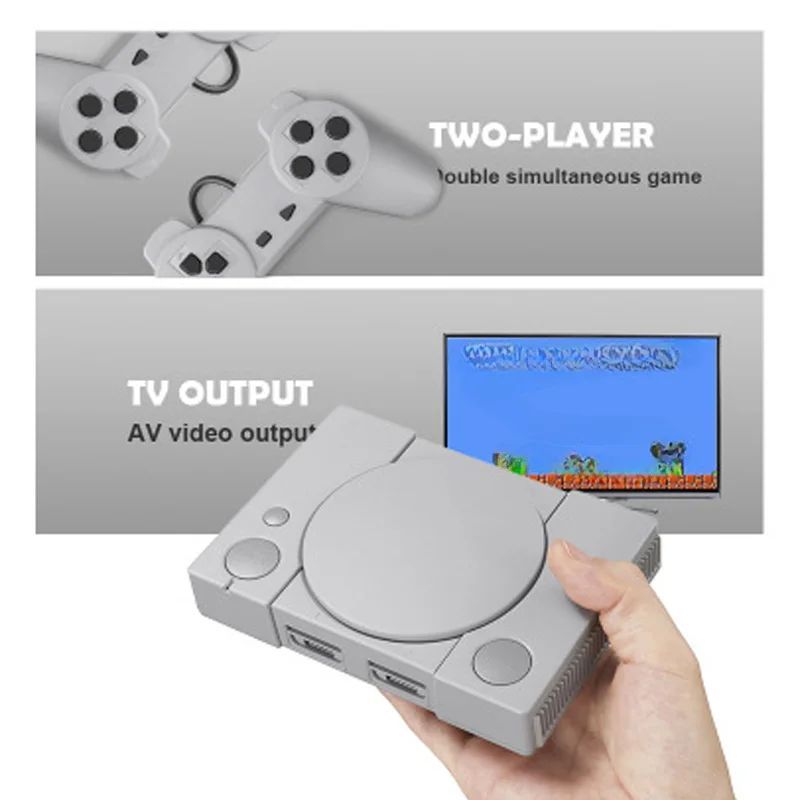 8 Bit Retro Video Game Console With Two Gamepads Built-In 620_voghion.com