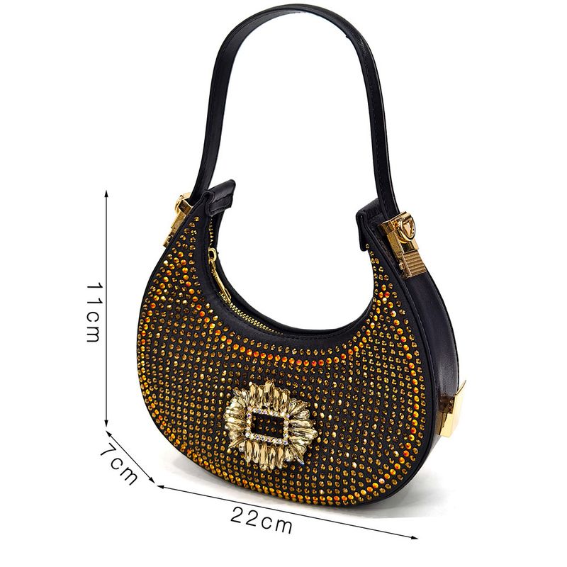 Damenschuhe Damen Spitzschuhe Und Taschen Set Diamantschnalle Dekoration Modisch Und Einfach Bankett Stil Weinrot Spitz_voghion.com