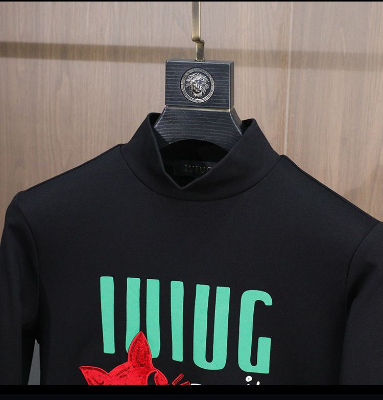 Herrenmodetrend Casual Plus Fleece-Unterzieh-Hoodie_voghion.com