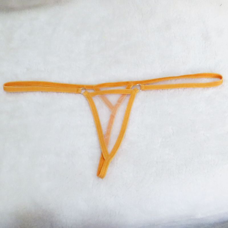 Intimates aluspesu Seksikad Pamas Pama püksid Läbipaistvad võrkkangast lumehelveste mustriga T-kujulised aluspüksid T-seljaga miniujumistrikoo Ujumisriided_voghion.com