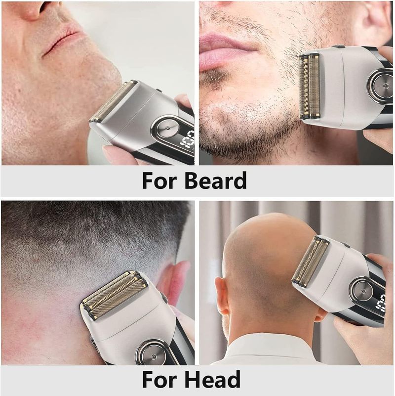 Rechargeable Mens Razor Electric Shaver Cordless Beard Shavers Trimmer USB Gift_voghion.com