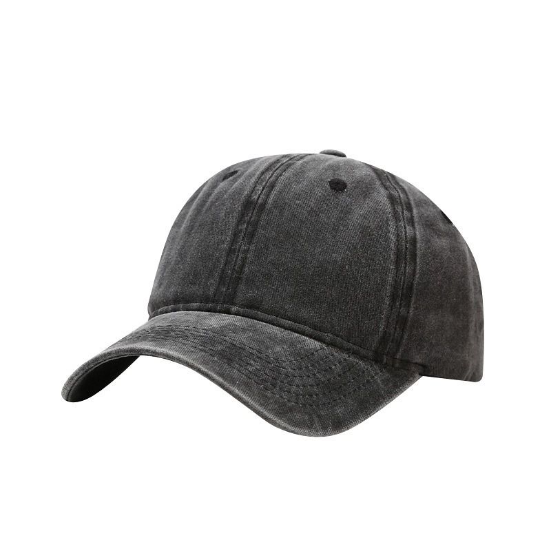 INS Washed Baseball Unisex Outdoor Vielseitige Duckbill Cap Trendy Einfache Hut Anpassbare_voghion.com