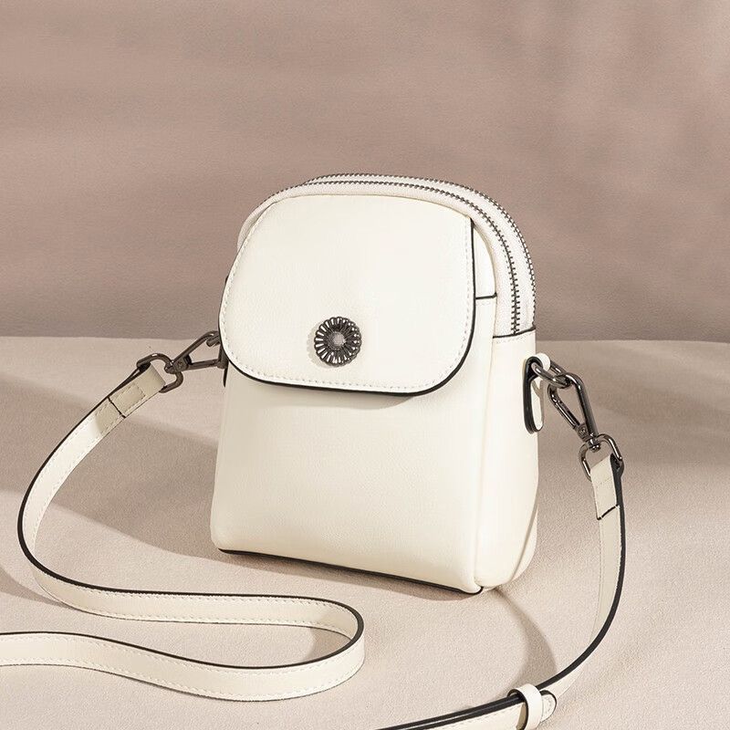 Borsa a tracolla piccola in vera pelle 2025, nuova, versatile, verticale, multistrato, alla moda, per telefono di fascia alta._voghion.com